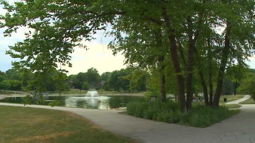 Urbandale Parks and Rec team monitoring Lakeview Pond after treatment