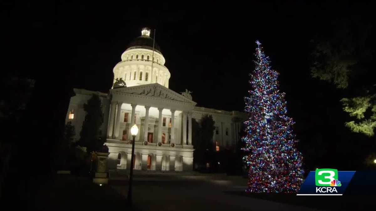 California’s Capitol tree lighting on KCRA 3