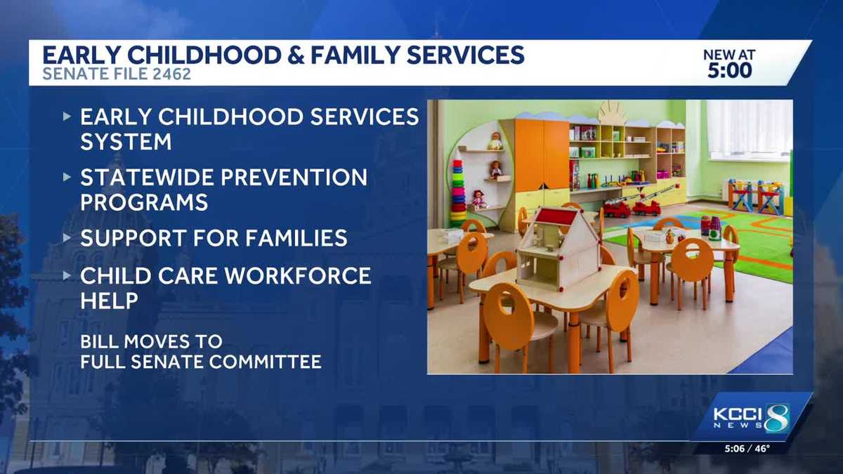 Iowa bill to overhaul early childhood services advances