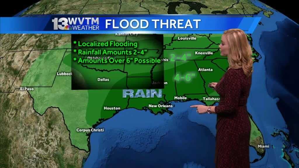More flooding rain for Southern States