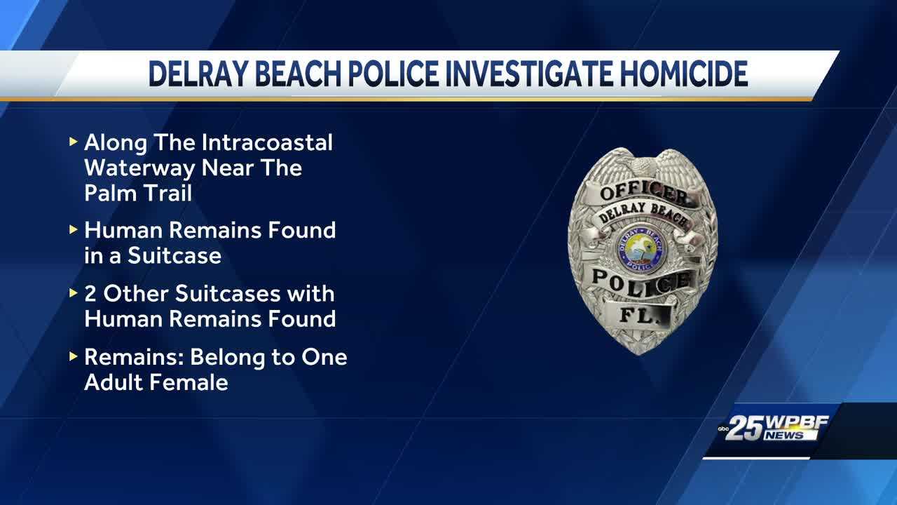 3 Suitcases Containing Human Remains Found Along The Intracoastal ...