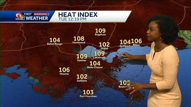 ALERT DAY: Extreme Heat and Storm Threats for Southeast Louisiana This Week