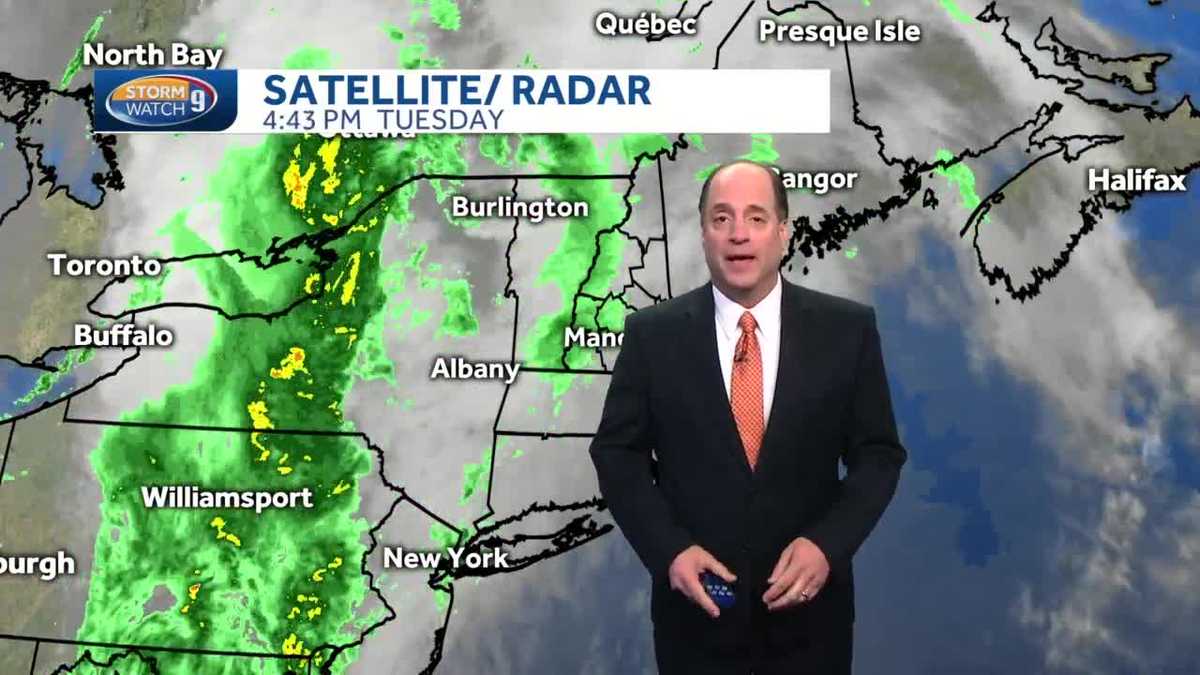 Update: Heavy rain moves through overnight