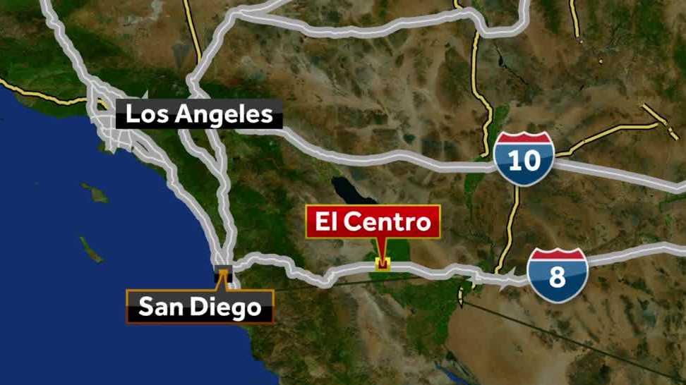 Sismo de magnitud 4,8 sacude la frontera entre California y México