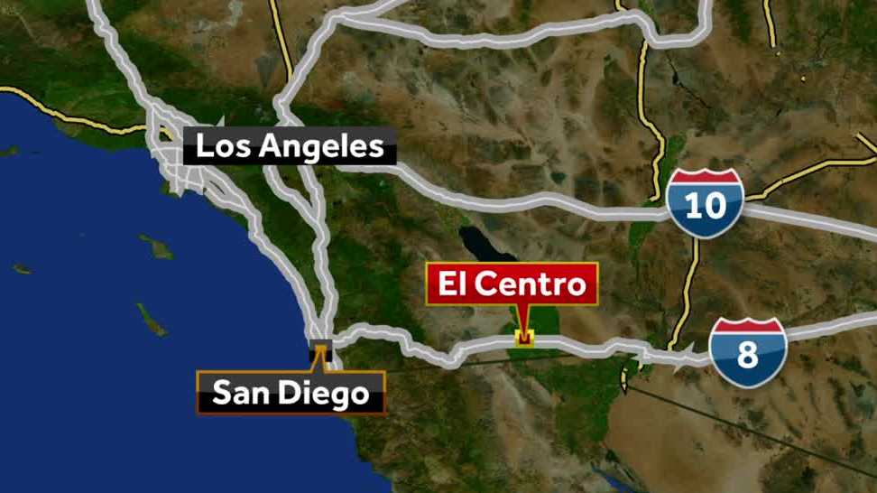Sismo de magnitud 4,8 sacude la frontera entre California y México Sismo de magnitud 4,8 sacude la frontera entre California y México