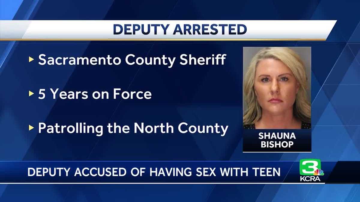 Sacramento County Deputy Charged With Having Sex With Teen 