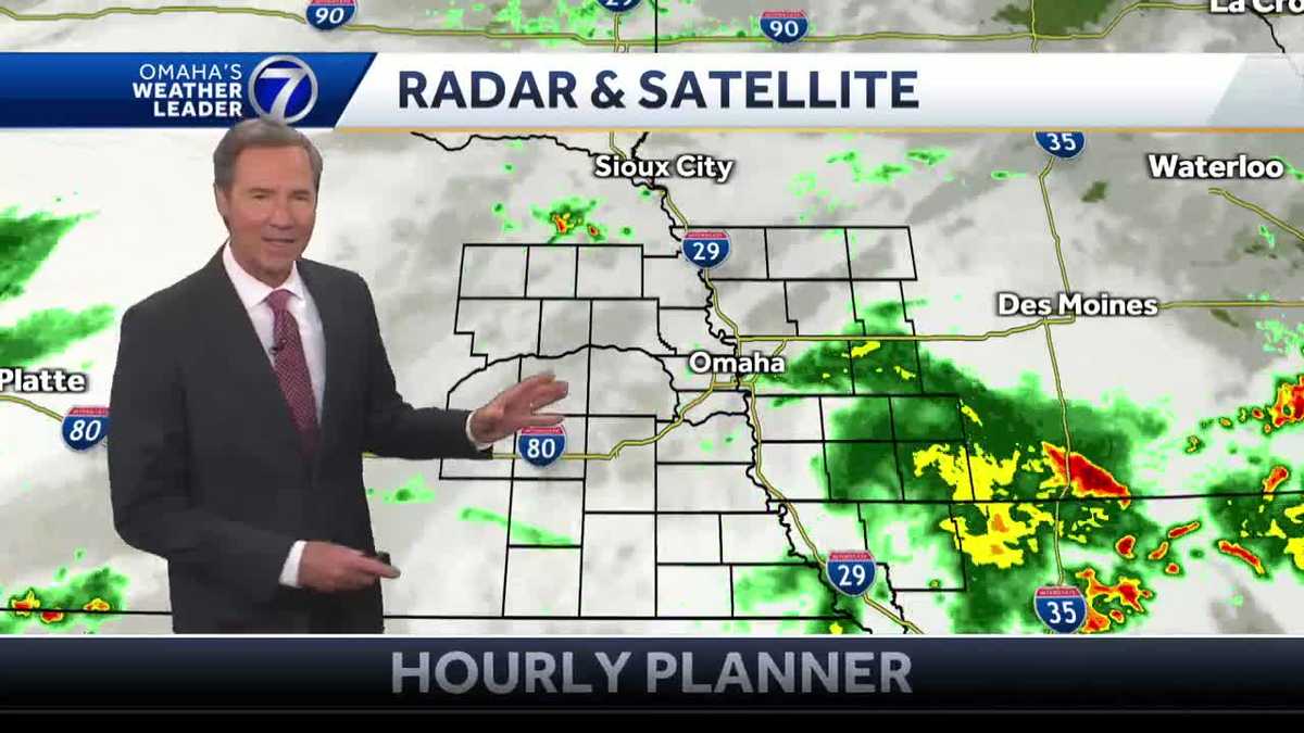 Rain not yet done in Omaha with chance again Wednesday