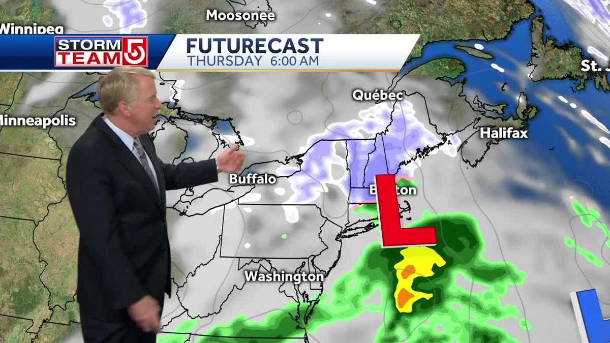 Video: Snow expected during Thursday morning commute