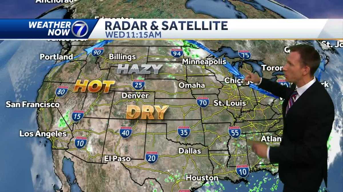 Heat, humidity continue to go up later this week