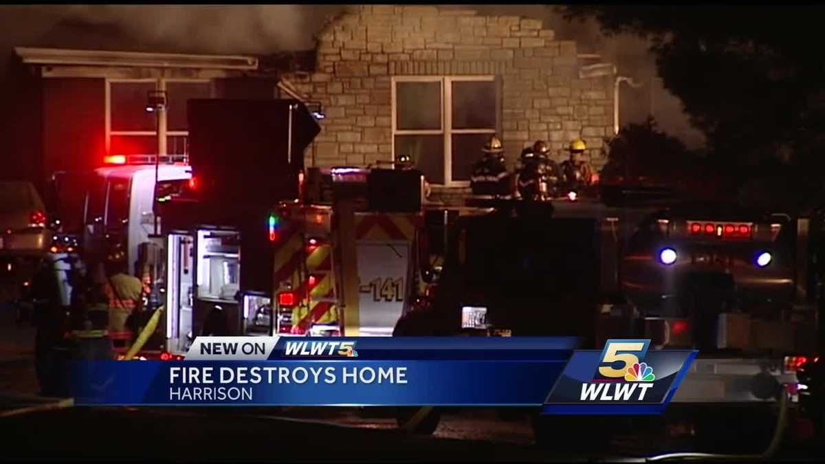 Fire destroys home in Morgan Township