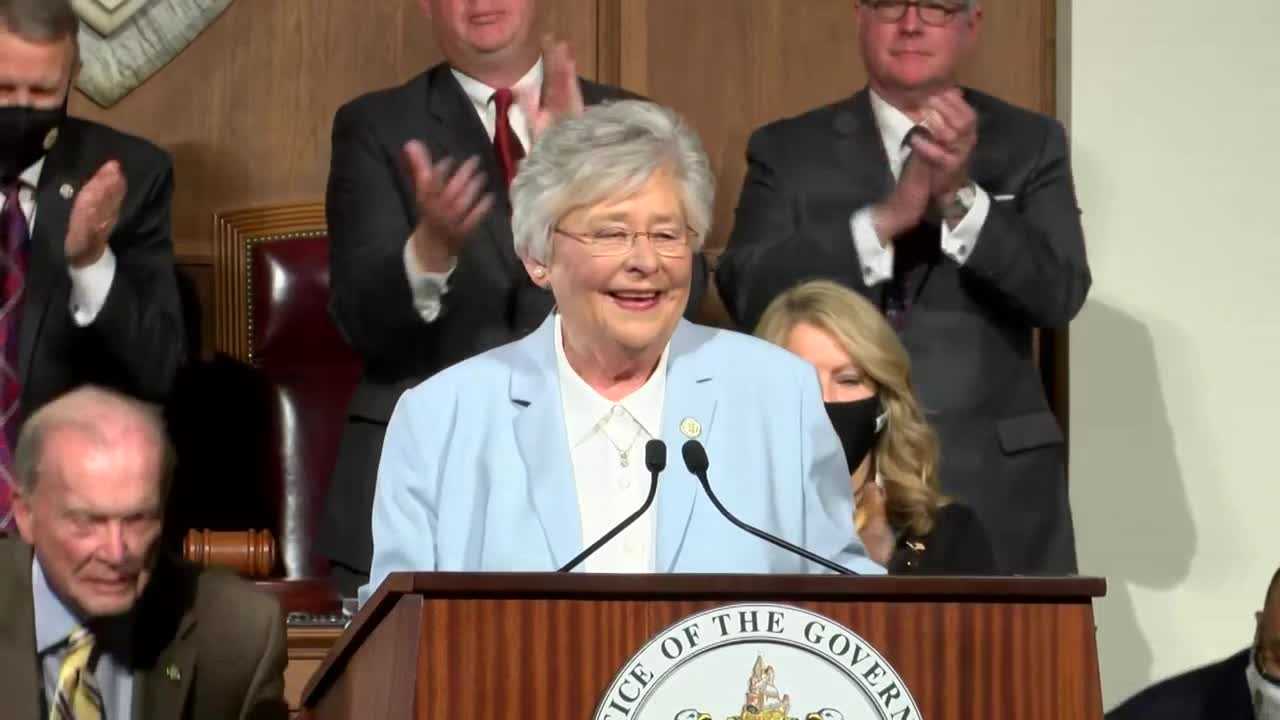 Alabama Gov. Kay Ivey State Of The State Address Montgomery 2022