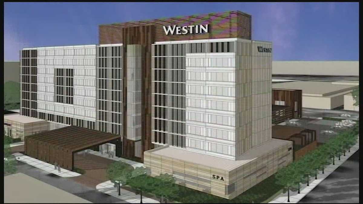 Construction underway on Westin Hotel