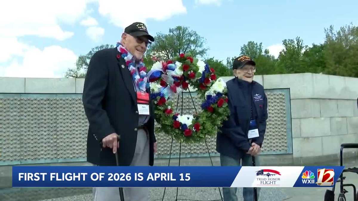 First Triad Honor Flight of 2026 is Wednesday, April 15