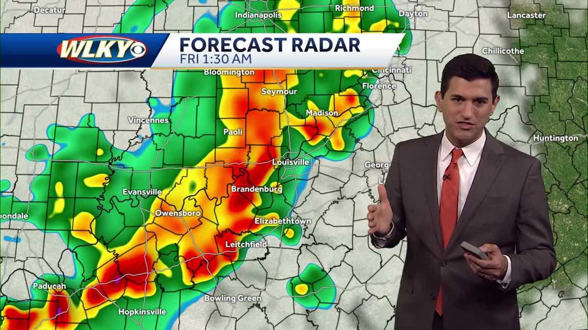 Very warm Thursday, strong storm chances tonight