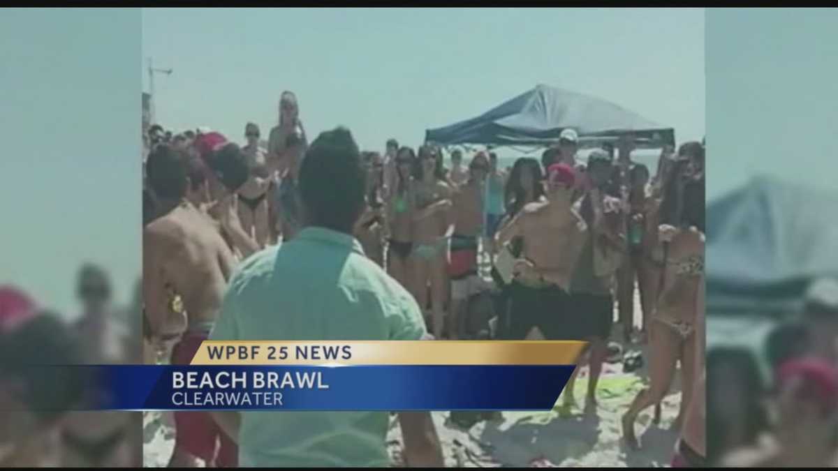 Fight between young couple turns into allout beach brawl in Clearwater