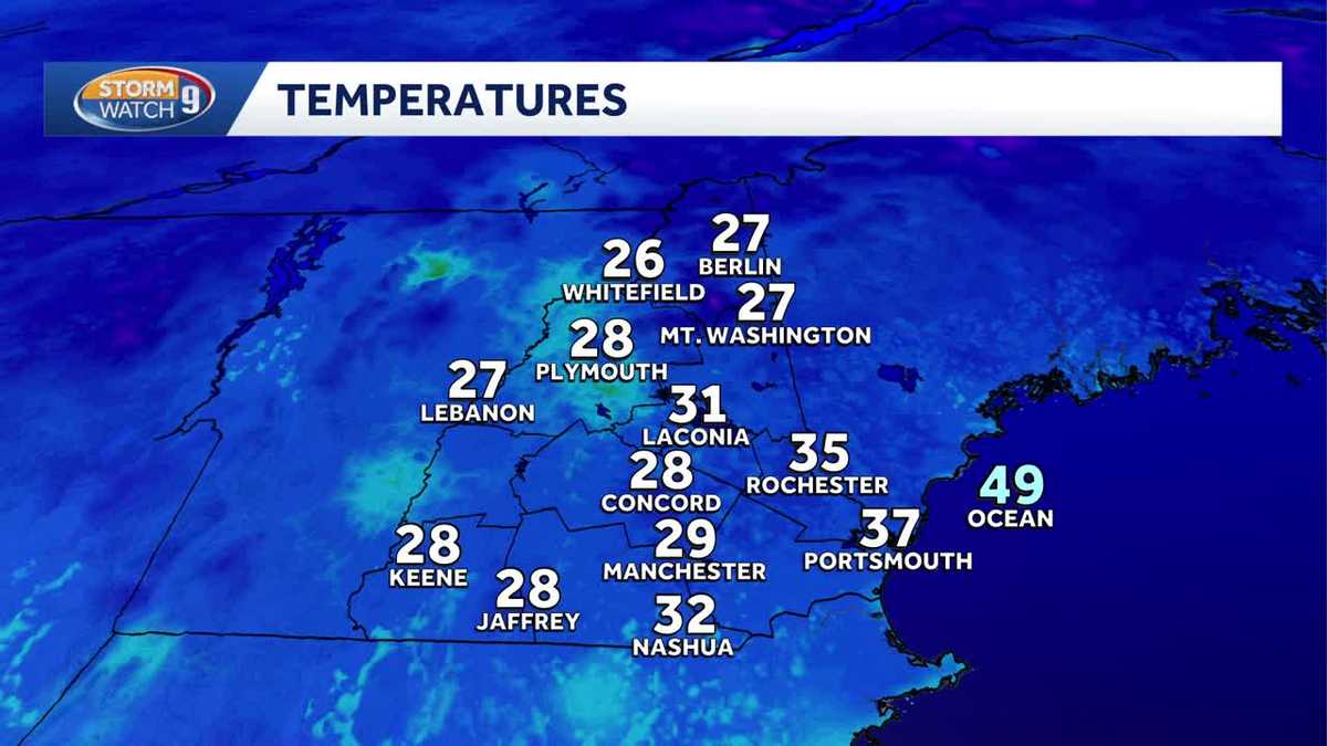 Video: Mostly dry ahead of weekend in New Hampshire