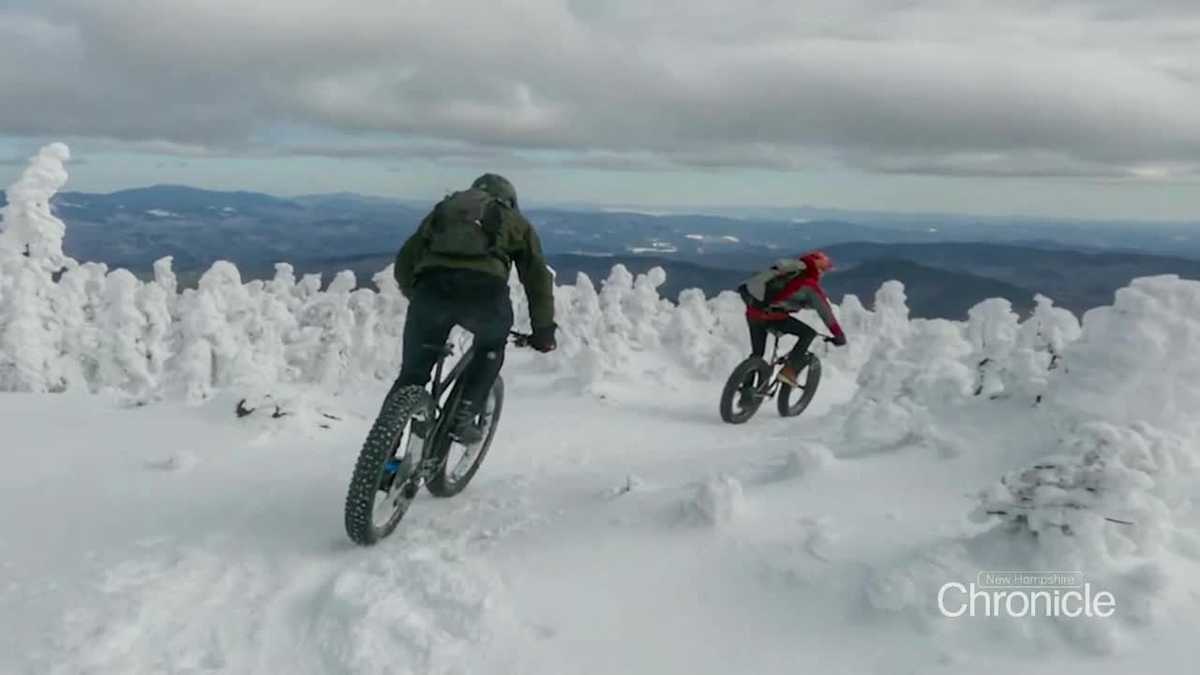 Many enjoy biking down some of New Hampshire's 4,000-foot mountains