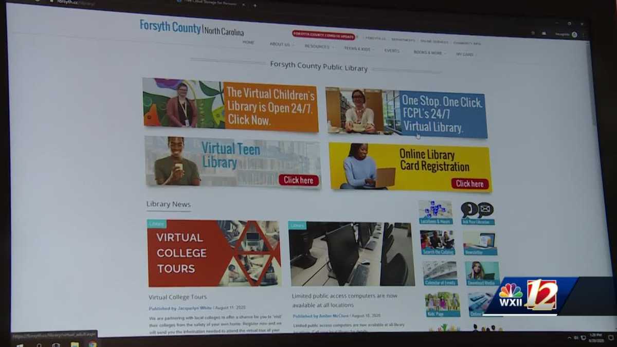Forsyth County Library showcases resources for students