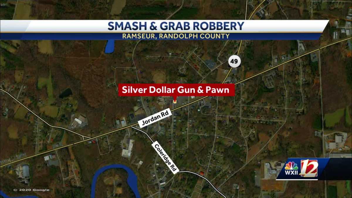 Police Suspects drive through gun, pawn shop in Ramseur
