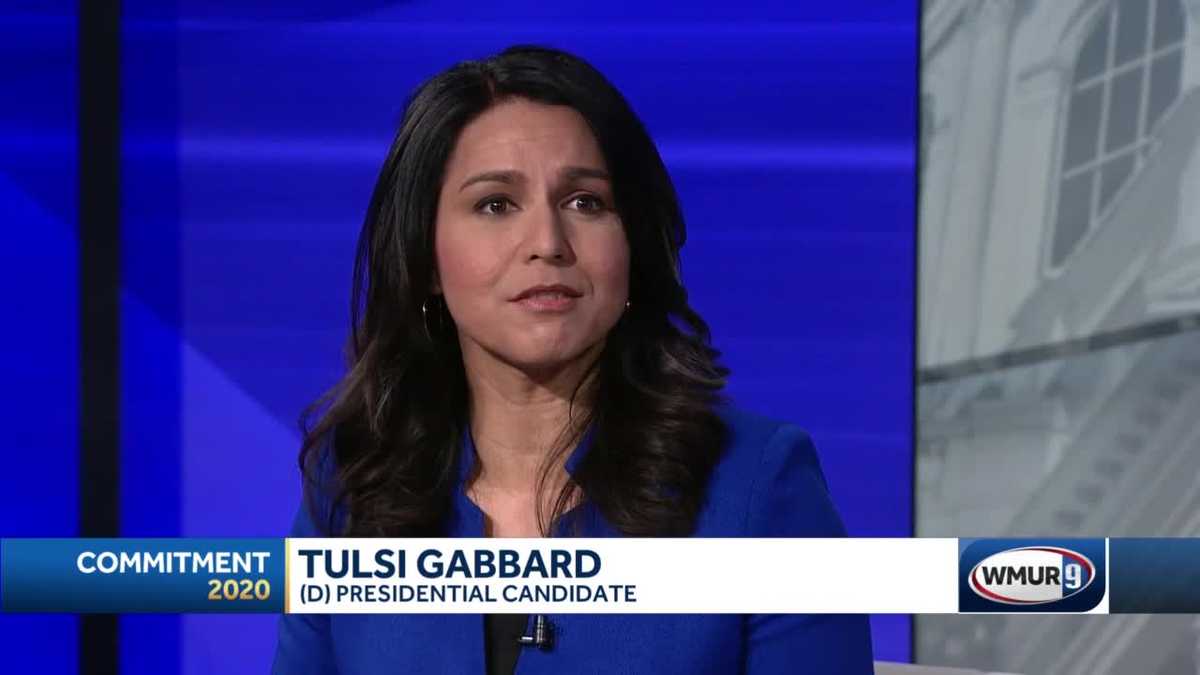 Tulsi Gabbard says why she's running for president in 2020