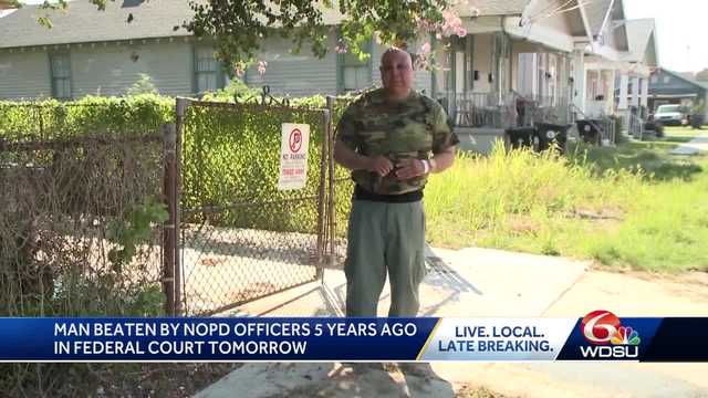 Federal trial for man beaten by off-duty NOPD officers begins - Vimarsana News