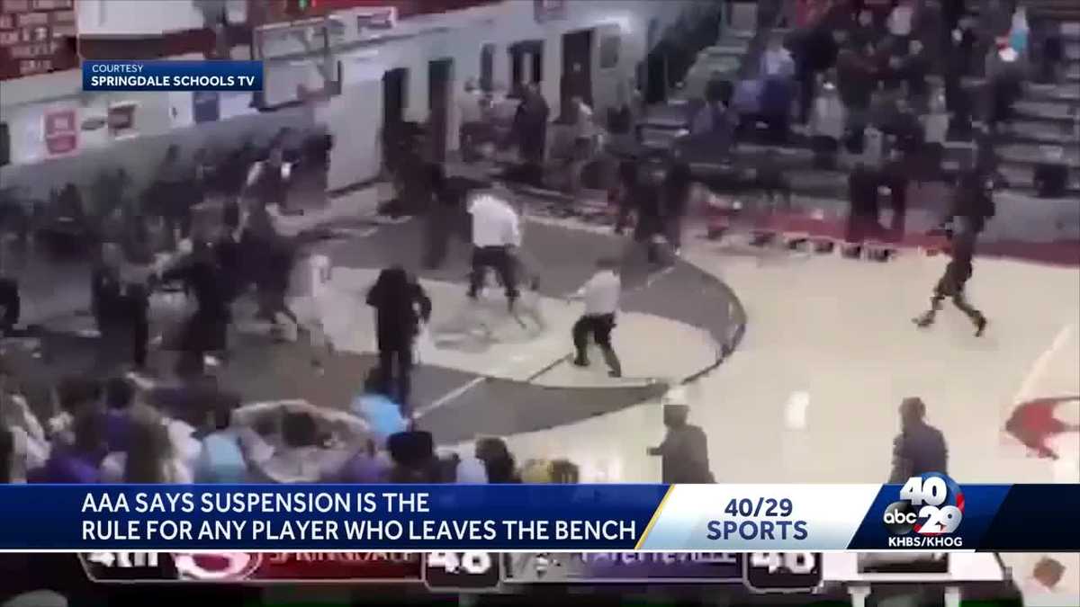 Springdale High School wins suspension appeal after benchclearing brawl