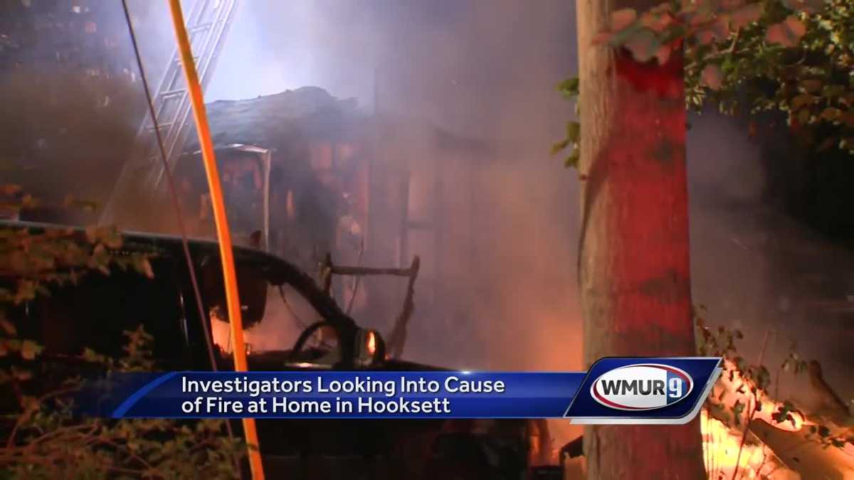 Fire tears through Hooksett home