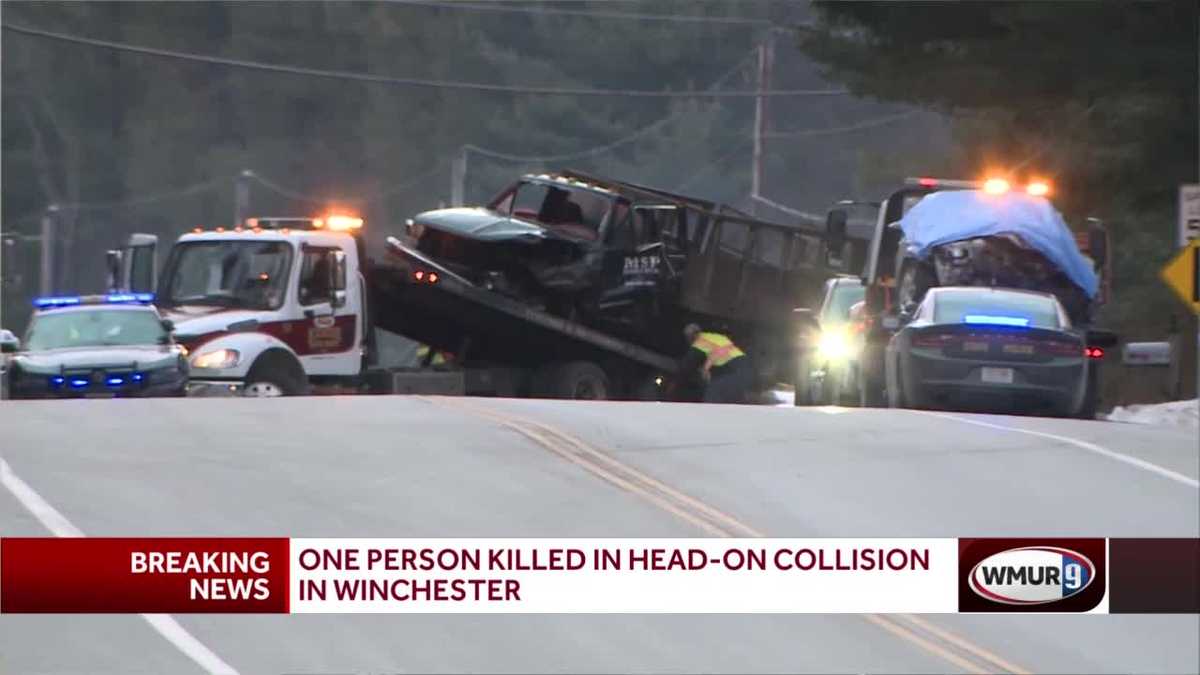 1 killed in crash on Route 10 in Winchester; 4 others injured
