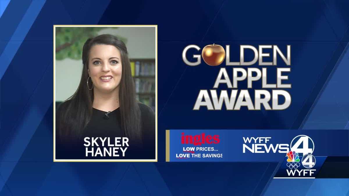 Golden Apple Award winner Skyler Haney