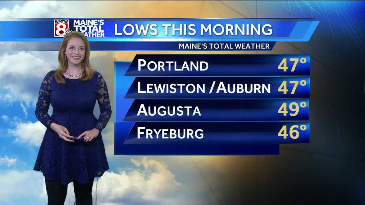 Dry, breezy and cool to start our Labor Day weekend