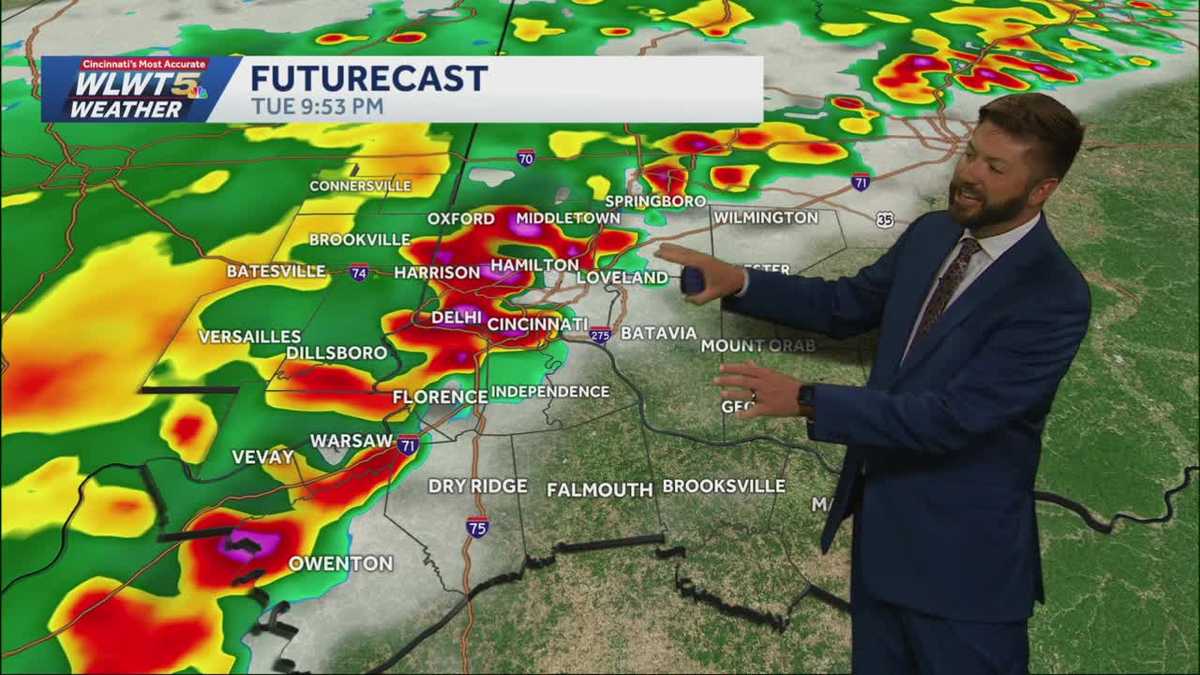 Summer heat with incoming storms