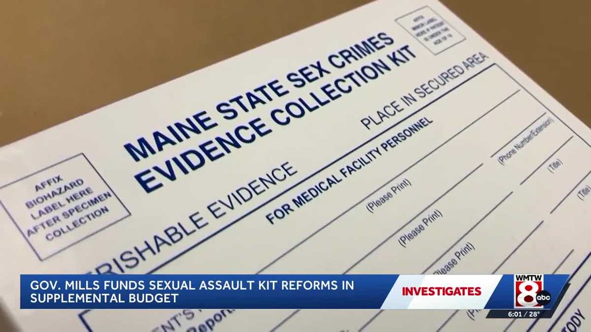 Maine commits to tracking sexual assault kits