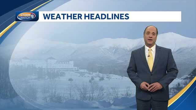 NH forecast video: Temperatures climb with showers possible over weekend