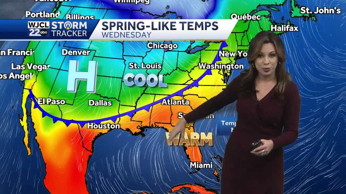 Temperatures are heating up this week