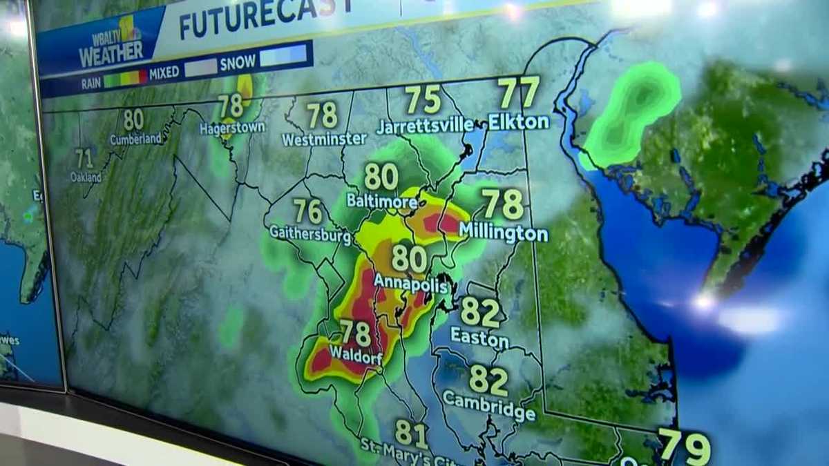 Stay weather aware: Scattered storms Saturday afternoon