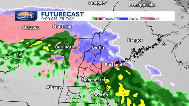New Hampshire weather forecast: Rain and mix for Thursday, Friday - Vimarsana News
