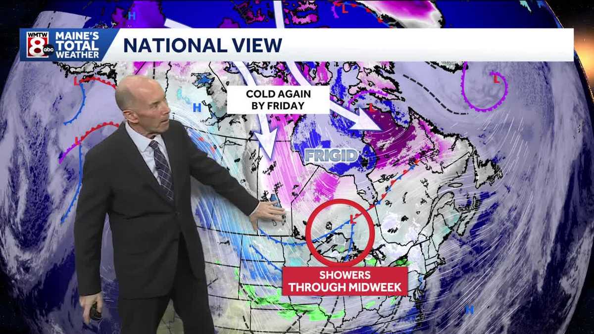 More clouds but still mild on Wednesday