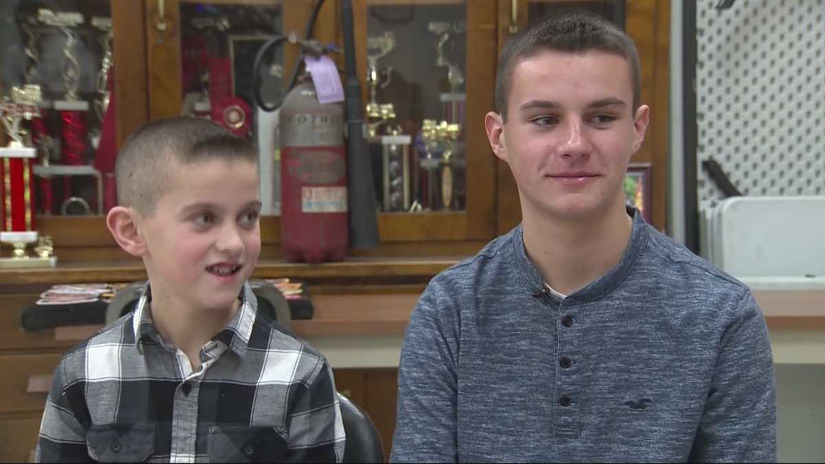 Massachusetts boy's quick thinking saves brother from dangerous situation