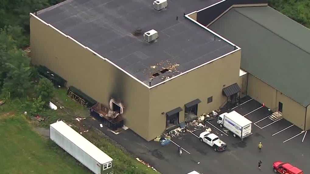 Jarrettsville fire damages furniture warehouse , no injuries
