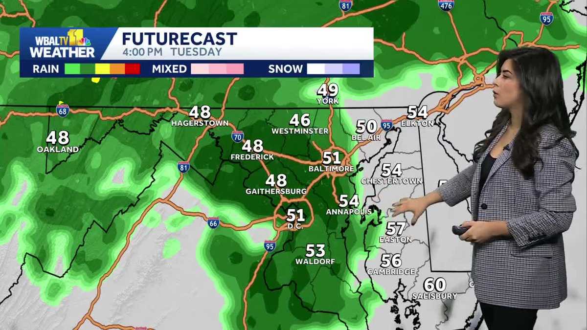 Mild start to week before rain and bitter cold return