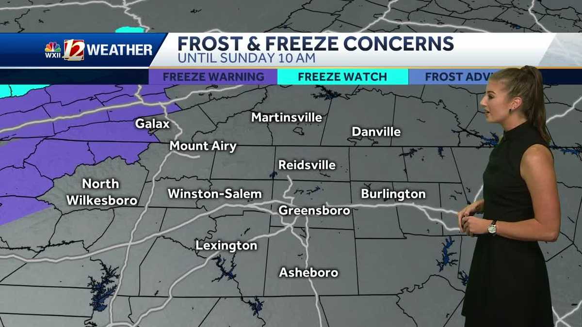 WATCH: Spotty Showers and Mild Before Cold Front Tonight