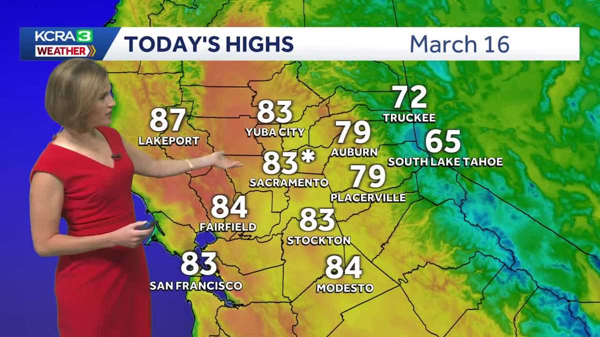 Unprecedented March heat: Tracking the records, climate connections in NorCal