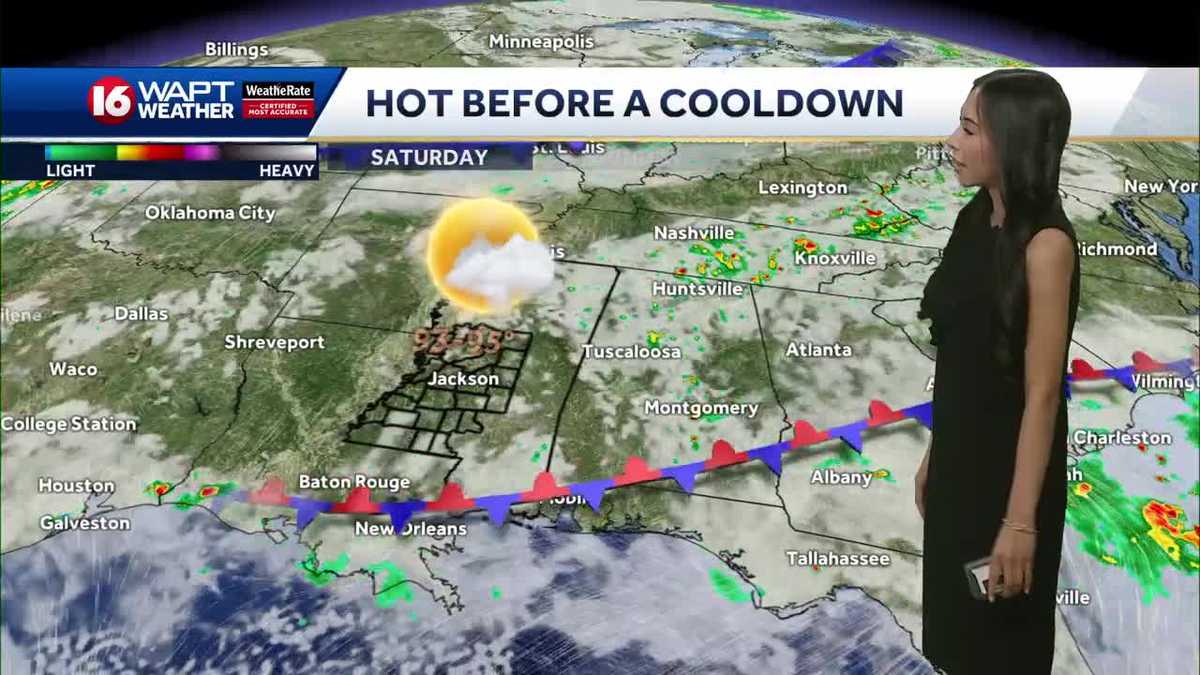 More summer heat into the weekend
