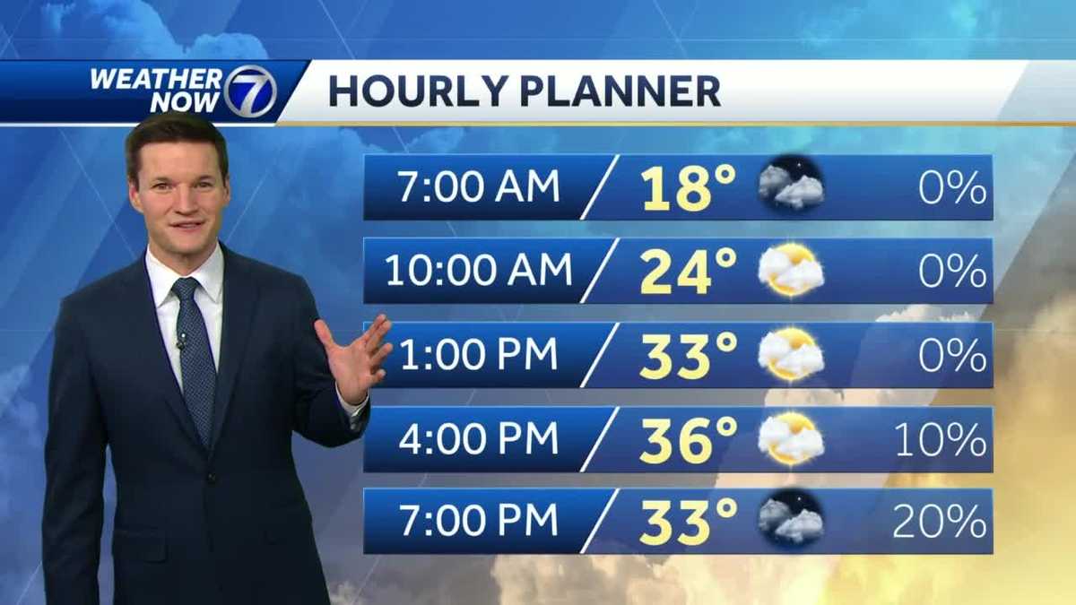 Still some slick spots overnight into Monday morning