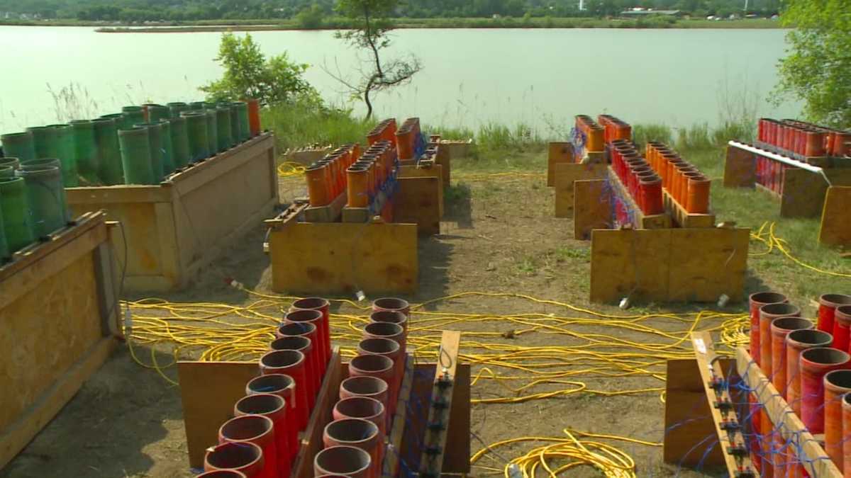 Sneak peek behind fireworks prep