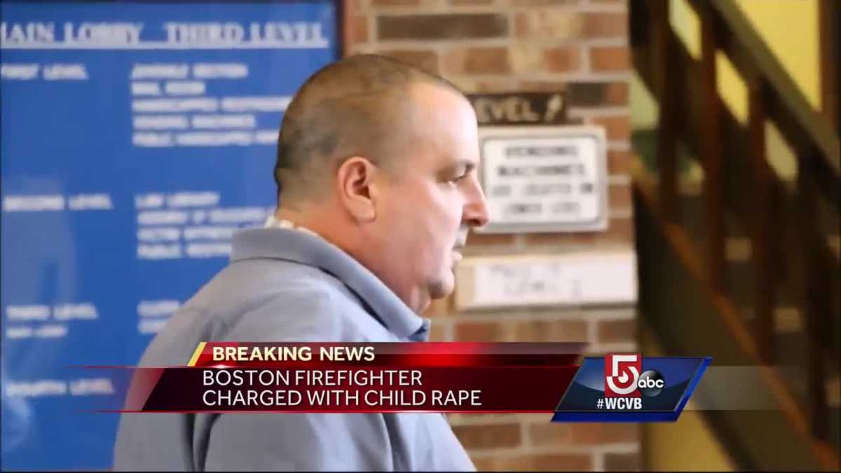 Boston fire lieutenant charged with child rape