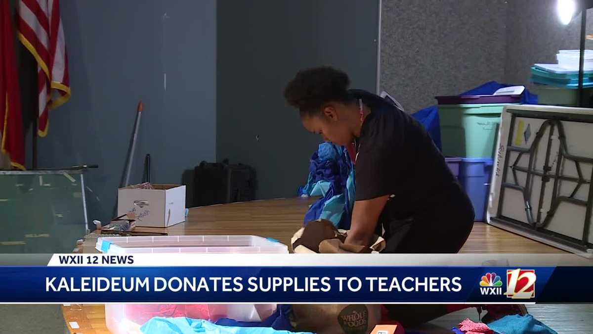 North Carolina museum holds free school supplies giveaway for teachers