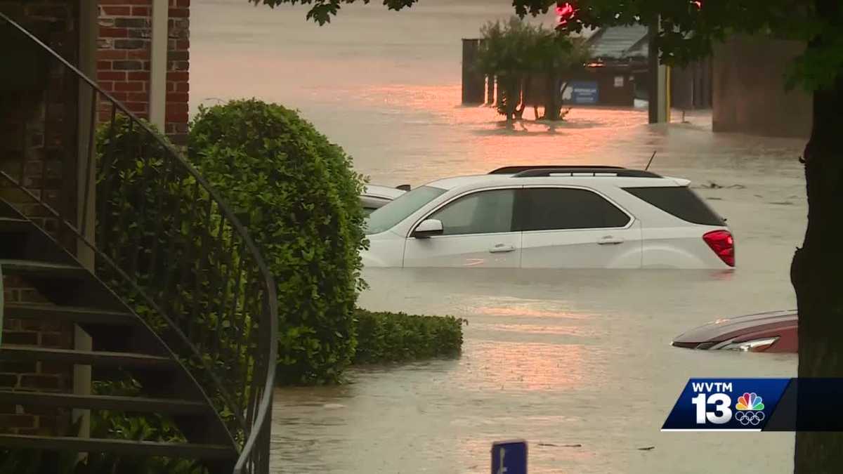 Severe storms cause flash flooding in Birmingham Tuesday May 4