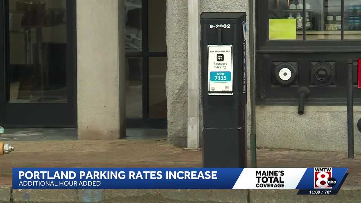 Parking rates increase in Portland, additional hour added