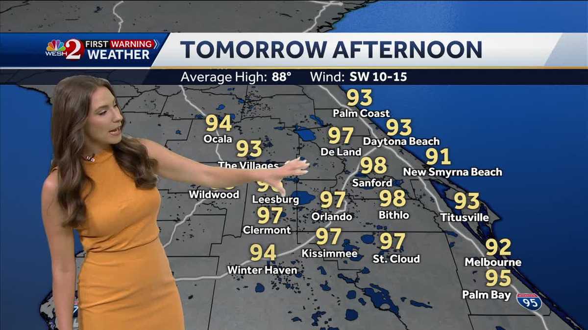 Florida record temps: Temperatures crank up even higher